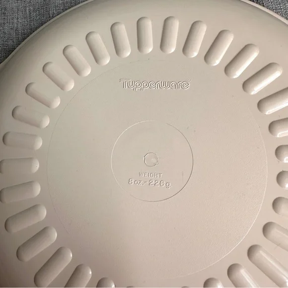 Vintage Tupperware Microwave Cooker Steamer System almond 4 pieces set Lid Cone - Picture 3 of 12